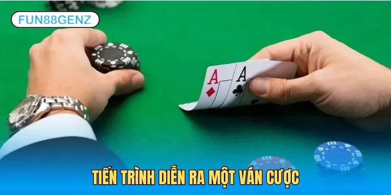 Diễn biến chuẩn một ván cược xì dách