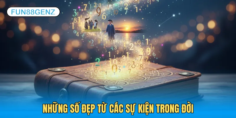 Những số đẹp từ các sự kiện trong đời