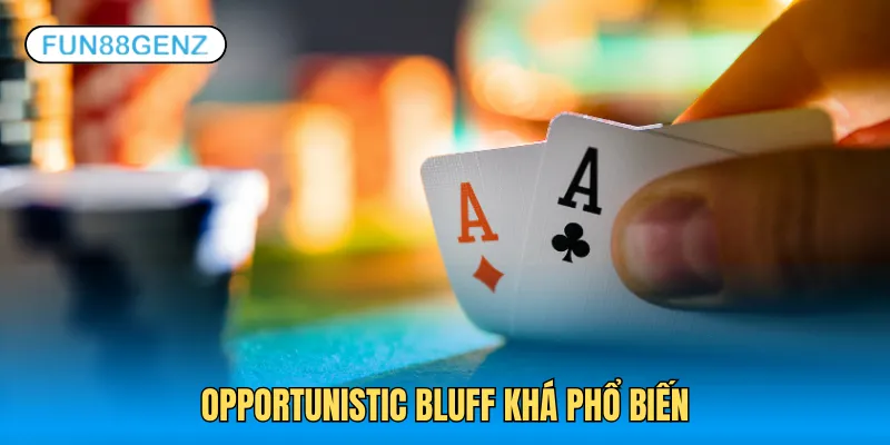 Opportunistic Bluff khá phổ biến